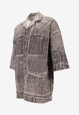Rick Owens DRKSHDW Magnum Tommy Shirt Gray DU02E7294SDWF_59