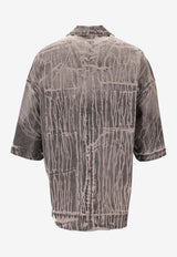 Rick Owens DRKSHDW Magnum Tommy Shirt Gray DU02E7294SDWF_59