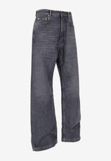 Rick Owens DRKSHDW Geth Wide-Leg Jeans Gray DU02E7351DGY_58