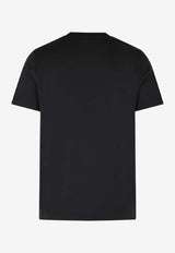 Moncler Logo Patch Crewneck T-shirt Black L10918C0001789AYW_999