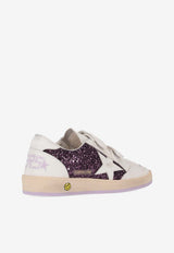 Golden Goose DB Ballstar Strap Glittered Low-Top Sneakers Multicolor GTF00501F007446_45327
