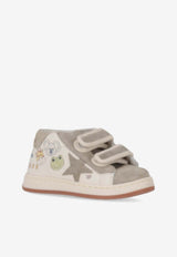 Golden Goose DB Kids June Suede Star Low-Top Sneakers Multicolor GJF00386F006107_10421