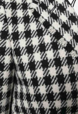 Thom Browne Houndstooth Cropped Blazer Monochrome FBC010T02284980