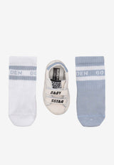 Golden Goose DB Kids Baby Boys School Gift Set - Set of 3 White GIF00534F007129_11409