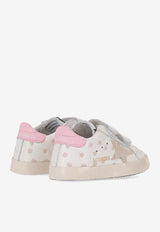 Golden Goose DB Kids Baby Girls Sneakers with Star-Print White GIF00166F007410_12266