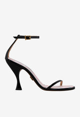 Thom Browne 90 4-bar Strappy Leather Sandals Black FFA007A00216_980