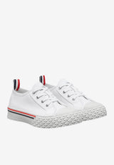 Thom Browne Collegiate Low-Top Sneakers White FFD125AF0102_100