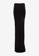 Rick Owens Soft Edfu Maxi Skirt Black DS02E7337JDB_09