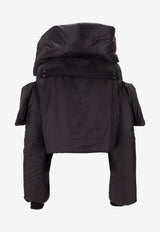 Rick Owens Concordians Convertible Cropped Jacket Black DS02E7727NP_09