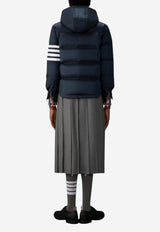 Thom Browne 4-bar Stripes Puffer Jacket Blue FBD076XF1095_415