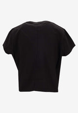 Rick Owens Level Crewneck T-shirt Black DS02E7207RN_09