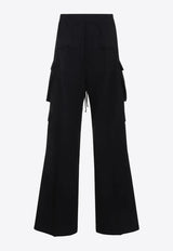 Rick Owens DRKSHDW Double Cargo Jumbo Belas Pants Black DU01F4398DBK_09