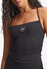 Adidas By Stella McCartney Studio Spaghetti Crop Top Black KA9538_black