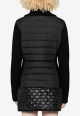 Moncler Logo-Patched Zip-Up Jacket Black L10939B00020M1131_999