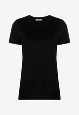 Moncler Logo Patch Crewneck T-shirt Black L10938C73200V8058_999