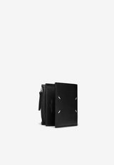 Maison Margiela Four Stitches Leather Wallet Black SA1UI0020P4745_T8013