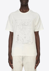 Rick Owens Brad Crewneck T-shirt White RR01F2232JAEP13_1109