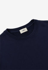 Autry Logo Embroidered Sweatshirt Blue SWPM001B_01B