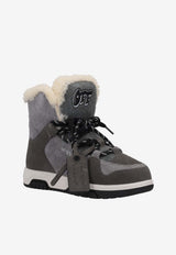 Off-White Shearling Suede Snow Boots Gray OWIY001F25LEA001_6512