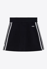 Autry Knitted Mini A-line Skirt Blue SKPW031B_31B