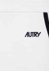 Autry Knitted Mini A-line Skirt White SKPW031W_31W