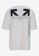 Off-White Half Arrow Skate T-shirt White OWAA13FF25JER004_0110