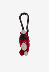 Alanui Handmade Plane Crochet Key-Ring Multicolor LWRE00AE25KNI001_250F