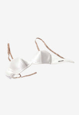 Miu Miu Logo Patch Bra White RG9504SOOO18BE_F0009