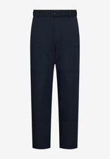 Thom Browne Carpenter Pants with Detachable Belt Navy MTU347AF1063_415