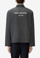 Thom Browne Packable Logo Jacket Gray MJU581PF0967_025