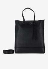 Maison Margiela Vertical Leather Tote Bag Black SB1WC0024P8611_H0015