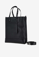 Maison Margiela Vertical Leather Tote Bag Black SB1WC0024P8611_H0015