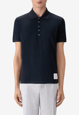 Thom Browne 4-bar Stripes Polo T-shirt Navy MJP110P00050_415