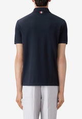Thom Browne 4-bar Stripes Polo T-shirt Navy MJP110P00050_415