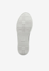 Thom Browne Collegiate Canvas Low-Top Sneakers White MFD253AF0102_100