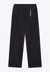 Autry Logo Tech Parachute Pants Black PAPX019K_19K