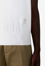 Thom Browne Overdyed 4-bar Stripes T-shirt White MJS303AJ0253_100