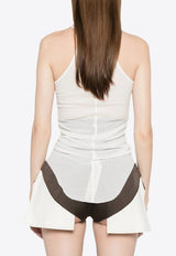 Rick Owens Ribbed Tank Top White RP01F6101RC_11