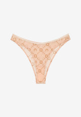 Marine Serre Moonogram Flocked Panties Beige WUW052ACJER0005_BG60