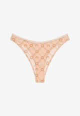 Marine Serre Moonogram Flocked Panties Beige WUW052ACJER0005_BG60