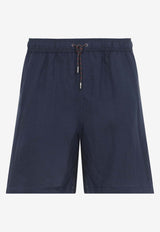 Logo Label Swim Shorts