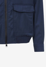 Wool Zip-Up Jacket