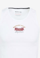 Logo Print Sleeveless T-shirt