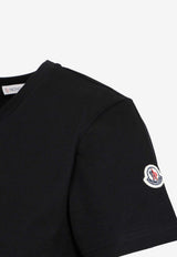 Logo Patch Crewneck T-shirt