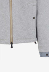 Zip-Up Hooded Jacket