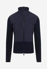 High-Neck Zip-Up Jacket