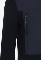 High-Neck Zip-Up Jacket