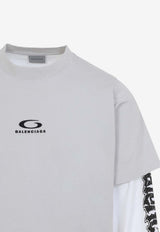Hybrid Double Crewneck T-shirt