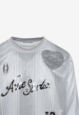 Logo Sports Long-Sleeved Jersey T-shirt