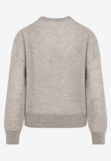 Soft Net Mohair and Wool Sweater